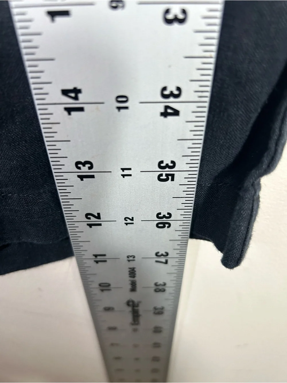 Quince Pants Womens Medium Black Coastal Bohemian Organic Capsule Minimalist